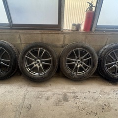 ダンロップ 冬用タイヤ＆ホイールセット 04本  215/60R17の画像