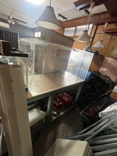 アクリル水槽、水槽台