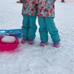 スノボ､スキーウェア上下セット　子供用　130の画像