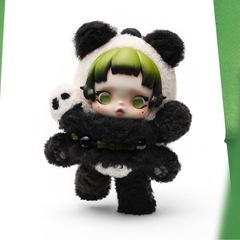 SKULLPANDA Lazy Pandaぬいぐるみペンダント　2箱セットの画像