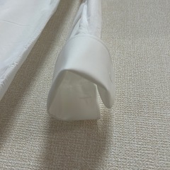 ホワイト 長袖 フォーマルシャツ　ウエディングの画像