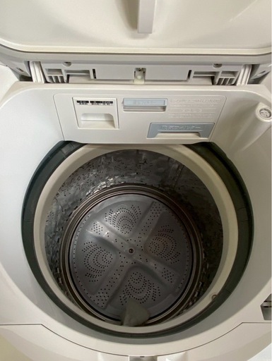 【成約済み】SHARP 全自動洗濯機 ES-TX8G-W 2022年製 洗濯8kg 乾燥4.5kg