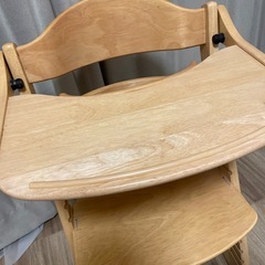 大和屋　すくすくチェアプラス　テーブル・ガード付きの画像