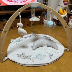 aden + anais アクティビティプレイジム　ベビージムの画像