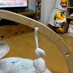 aden + anais アクティビティプレイジム　ベビージムの画像