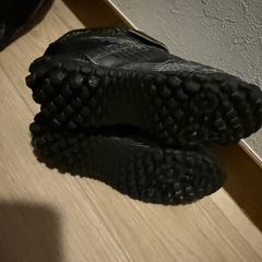 定価3,850円【新品未使用】アサヒ16cmガチ強キッズスニーカー黒×緑スニーカー丈夫な靴タグ付・箱無し 男女兼用 通学に キッズの画像
