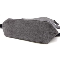 【未使用】ACCOMMODE アコモデ 2WAY スウェット バックパック トートバッグ グレー LT061 レディースの画像