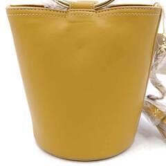 【未使用】ACCOMMODE アコモデ 2WAY サボテンバケットミニバッグ ショルダーベルト取り外し可能 YT452の画像