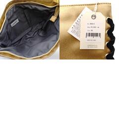 【未使用】ACCOMMODE アコモデ キャットマスク クラッチバッグ ベージュ XB415 レディースの画像