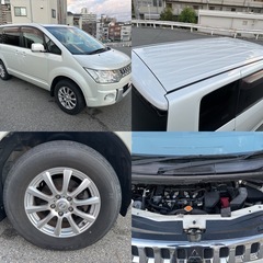 一週間限定！予備検付き！デリカD5 Gパワーパッケージ　Bluetoothオーディオの画像