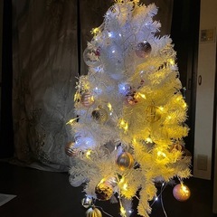 ◼️お取引予定：ホワイトクリスマスツリー一式の画像
