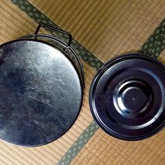 ステンレス両手鍋　25㎝　x　25㎝の画像