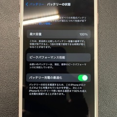 iPhone6s ローズゴールドの画像