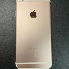 iPhone6s ローズゴールドの画像