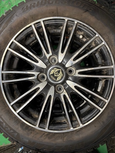 165/65R14 タイヤホイールセット　スタッドレス　4本