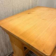 XYLキシル　キッズ用学習机/無垢材の画像