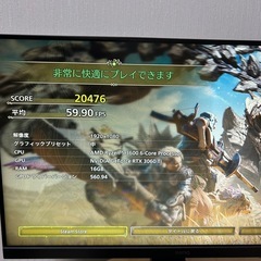 Gtune AMD Ryzen5 3600 16GB 玄人志向　RTX3060ti ゲーミングPC 自作PC デスクトップPCの画像