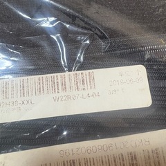 未使用 多分コルセット ブラック‪✕‬ネイビー 大きいサイズの画像