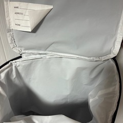 保冷バック　リュック型の画像