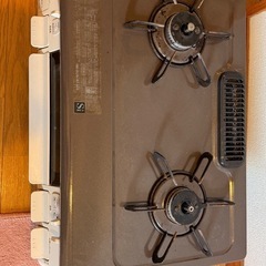 パロマ PA-N41BHA-L ガステーブル プロパンガス（LPG）右強火力 片面焼き 水なしの画像