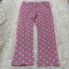 レディース　パジャマM　ズボン　ピンクドッド　ルームウェアの画像