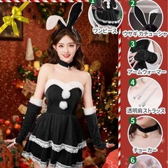 ⭕サンタコスプレ　バニー⭕の画像