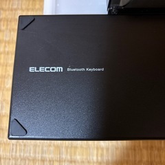 エレコム　TK-FLP01BK　ワイヤレスBluetoothキーボード　ブラックの画像