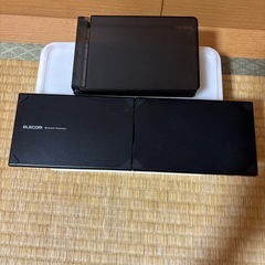 エレコム　TK-FLP01BK　ワイヤレスBluetoothキーボード　ブラックの画像