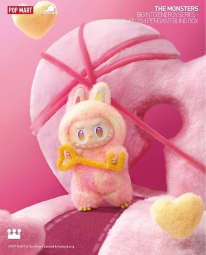 Big into Energy シリーズ ぬいぐるみペンダント THE MONSTERS Big into Energy シリーズ ぬいぐるみペンダント-Copy