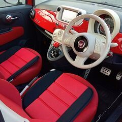 ★いろいろカスタム★フィアット500★1.2/8V★OZレーシングアルミ★2本出し社外マフラー★カロッツェリアナビ/ETC他の画像