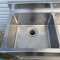 ☆2槽シンク　幅90cmの画像