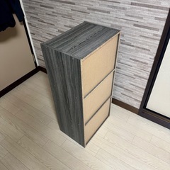 カラーボックス・ホワイト・管理番号７の画像