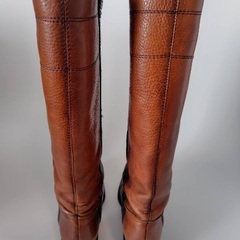 茶色　ロングブーツ　ファビオルスコーニ　　35 FABIO RUSCONI  /  サイズ : 22cmの画像