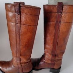 茶色　ロングブーツ　ファビオルスコーニ　　35 FABIO RUSCONI  /  サイズ : 22cmの画像