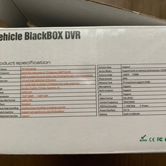 新品❣️ドライブレコーダー取説付き　の画像
