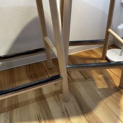 IKEA RÖNNINGE ロッニンゲハイスツールカウンターテーブル椅子の画像