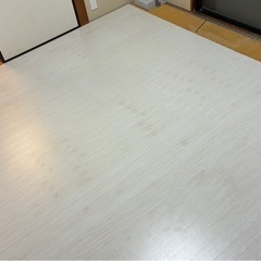 ウッドカーペット　ホワイト　6畳用の画像