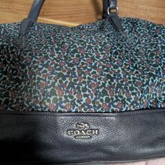 コーチ【COACH】バッグ　A4サイズ収納可能　希少品の画像