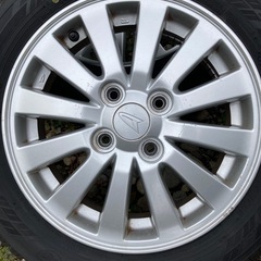 2024年冬タイヤ155/65/14軽自動車タント、ムーヴとかの画像