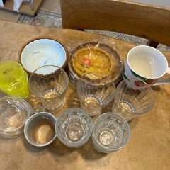グラス、おつまみ入れいろいろの画像