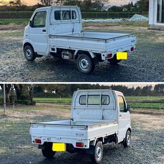 【車検あり】H15/キャリィトラック/4WD/軽トラ/9万キロ代/スタッドレスの画像