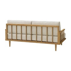 【unico ソファ＋オットマン付き】美品【80%OFF】の画像