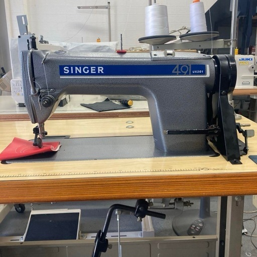 工業用1本針本縫いミシン（シンガー491）