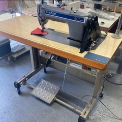 工業用1本針本縫いミシン（シンガー491）の画像