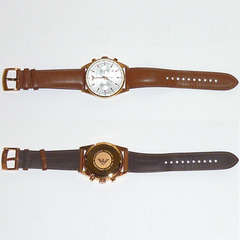 【送料無料】 エンポリオ アルマーニ メンズ クロノ 腕時計 AR-5995 正規輸入品の画像