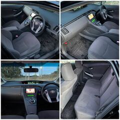 【車検あり】H23/プリウス/HVバッテリー交換済/Sツーリング/スタッドレス/ナビ/テレビ/DVD/バックカメラの画像