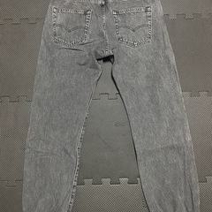 【Y00036】Levi's（リーバイス） デニムジョガーパンツ　501　W30L28　の画像