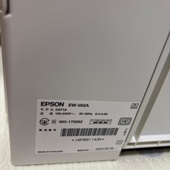 エプソンプリンター　EW-052Aの画像