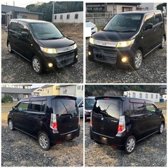 スズキワゴンRスティング　車検2年付、ナビ、テレビ、バックカメラ、プッシュスタートの画像