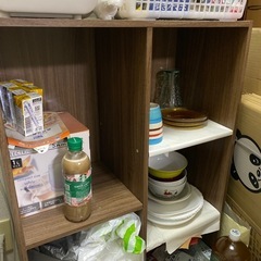 カラーボックス2列の画像